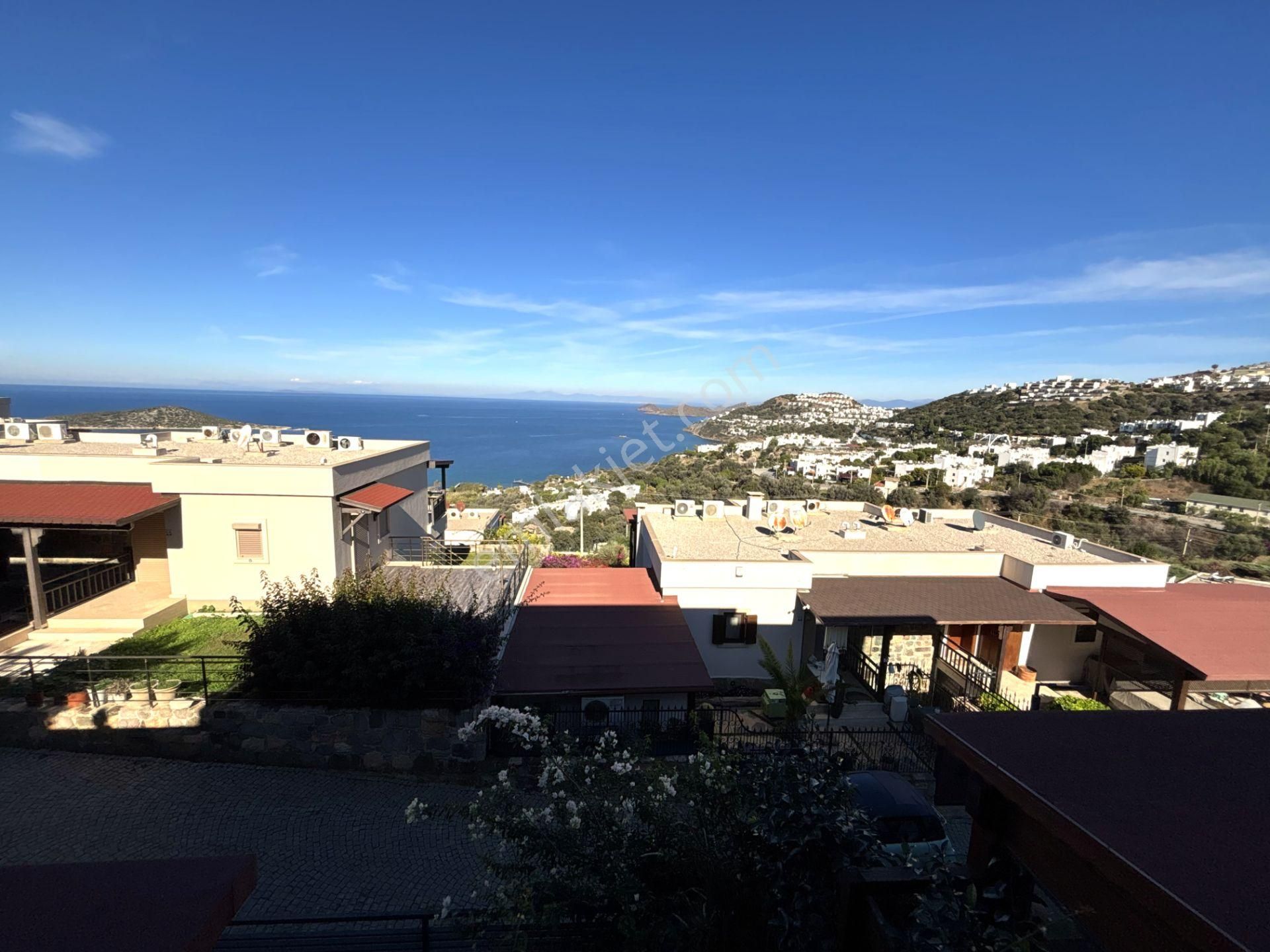 Bodrum Koyunbaba'da Kiralık Site İçi Eşyalı Deniz Manzaralı Daire - Görsel 18