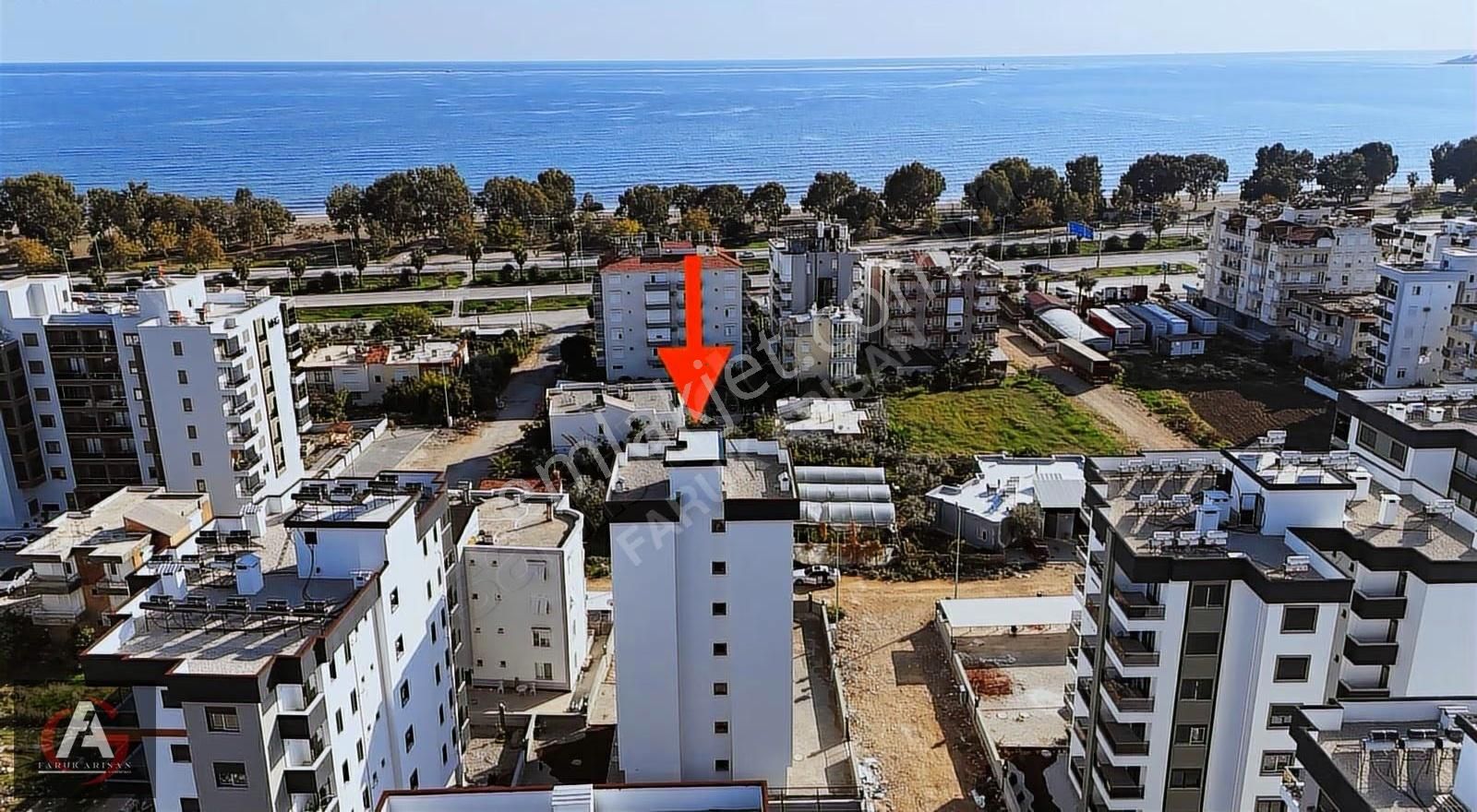 Denize Çok Yakın Ve Deniz Manzaralı Oturuma Hazır İskanlı 1+1 - Görsel 7