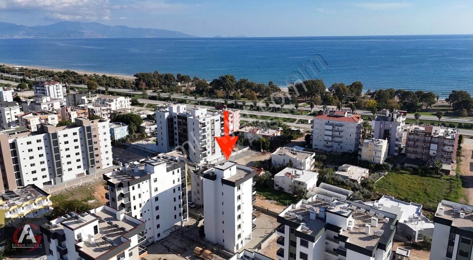 Denize Çok Yakın Ve Deniz Manzaralı Oturuma Hazır İskanlı 1+1 - Görsel 29