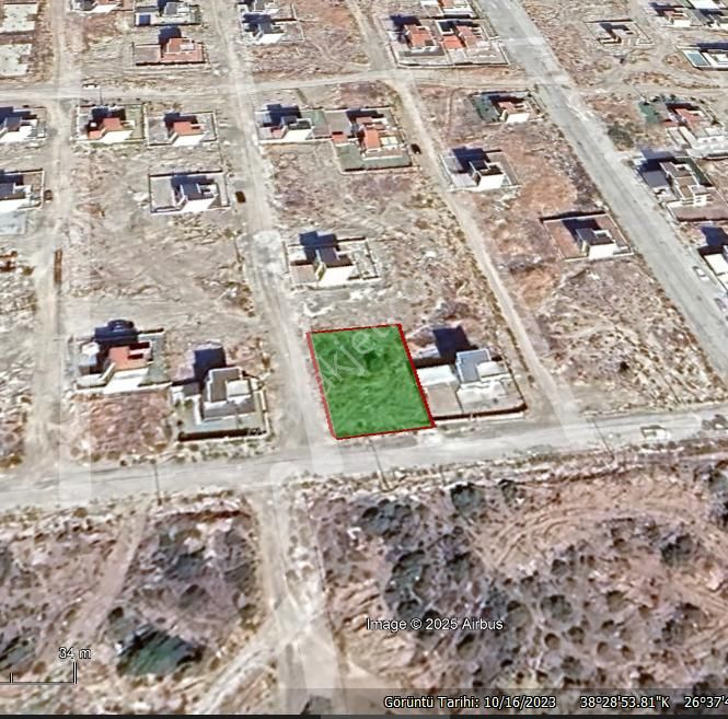 Karaburun Mordoğan Kamukent’te Deniz Manzaralı, Köşe Konumda Villa Arsası - Görsel 6