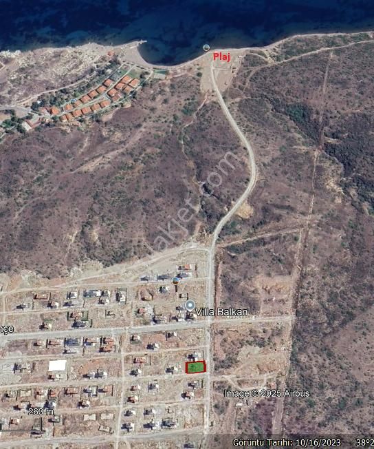 Karaburun Mordoğan Kamukent’te Deniz Manzaralı, Köşe Konumda Villa Arsası - Görsel 10