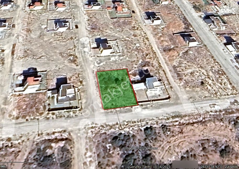 Karaburun Mordoğan Kamukent’te Deniz Manzaralı, Köşe Konumda Villa Arsası - Görsel 2