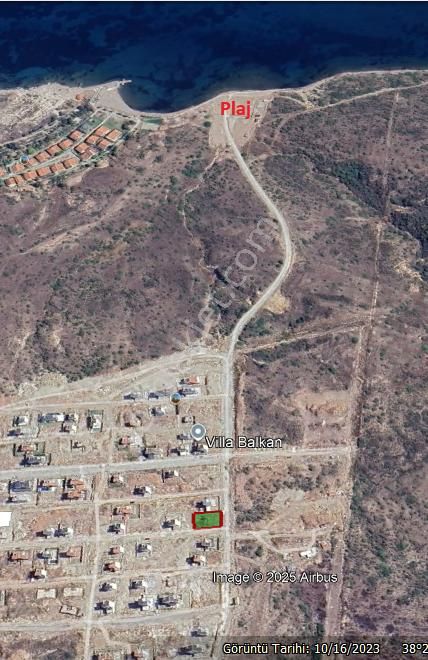 Karaburun Mordoğan Kamukent’te Deniz Manzaralı, Köşe Konumda Villa Arsası - Görsel 8