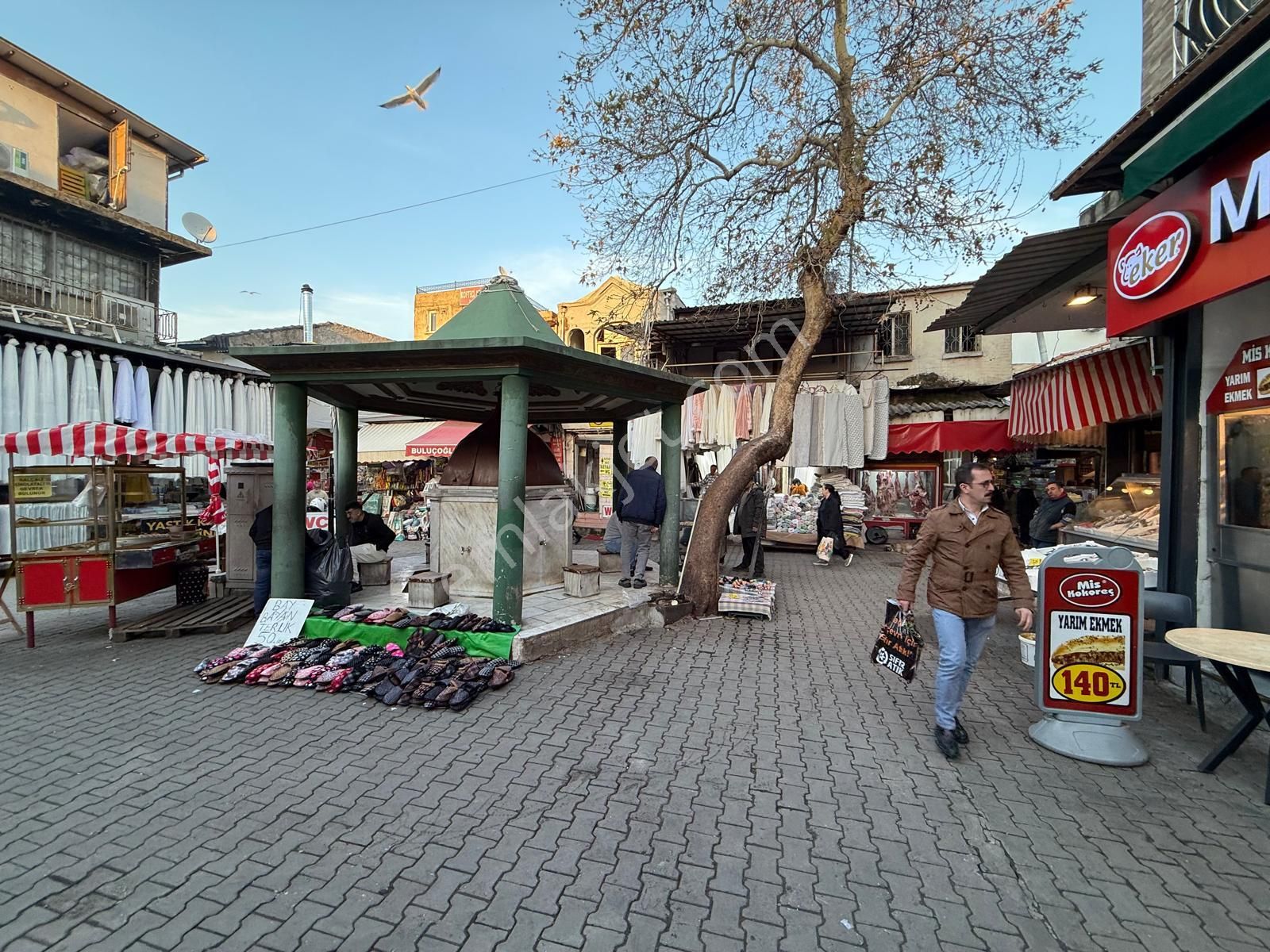 Konak Kemeraltı Paşa Cami Ye Yakın Yol Üstü 30 M2 İki Katlı Satılık Dükkan - Görsel 18