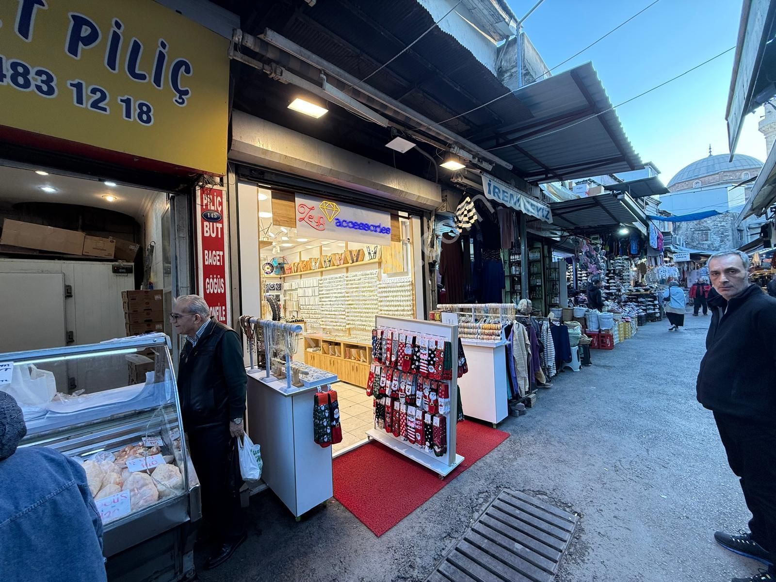 Konak Kemeraltı Paşa Cami Ye Yakın Yol Üstü 30 M2 İki Katlı Satılık Dükkan - Görsel 9