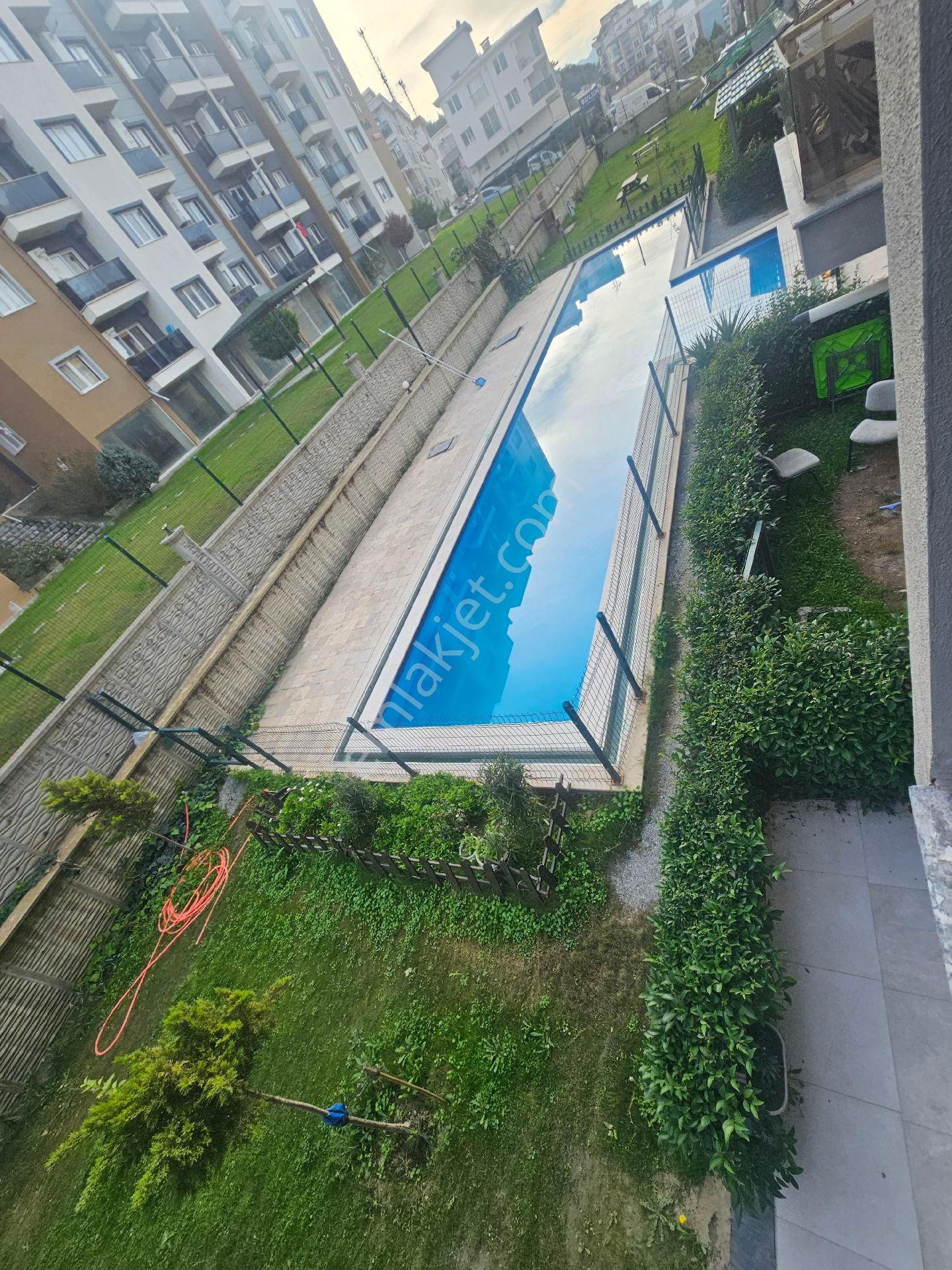 Soke Emlak Ofisinden Yenikentte Havuzlu Sitede Satılık - Görsel 12