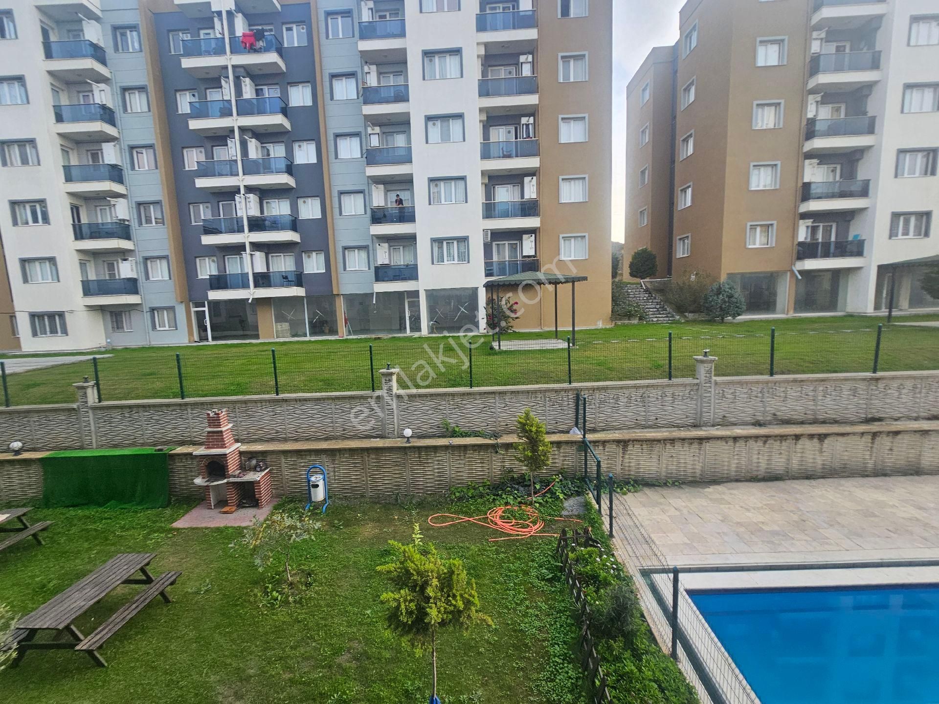 Soke Emlak Ofisinden Yenikentte Havuzlu Sitede Satılık - Görsel 6