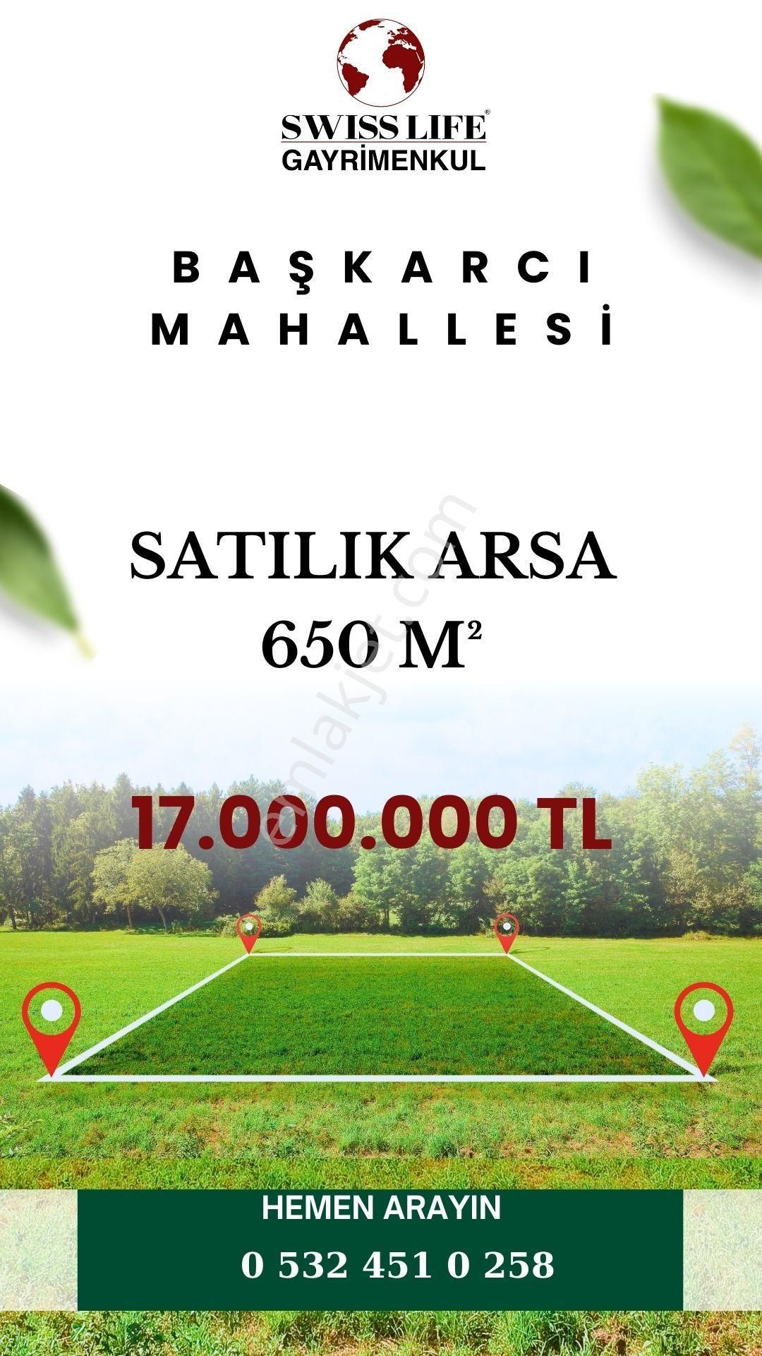 Swıss Lıfe'dan Başkarcı Mahallesi'nde 650 M² Tarla