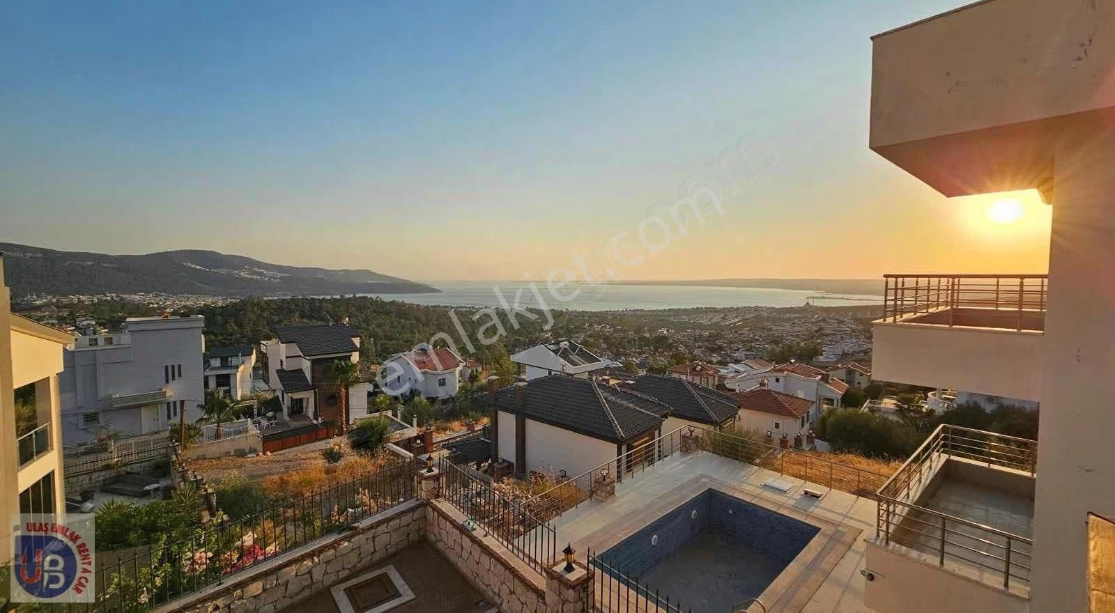 Didim Akbük Full Manzaralı 6+1 Eşyalı Villa - Görsel 12