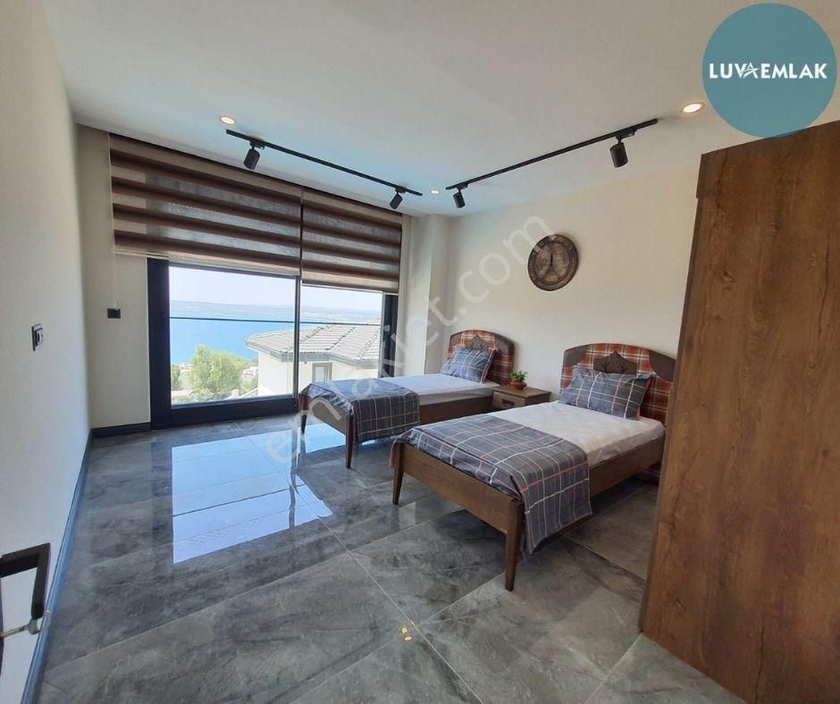 Didim Akbük’te Tam Müstakil Özel Havuzlu Deniz Manzaralı Villa - Görsel 33