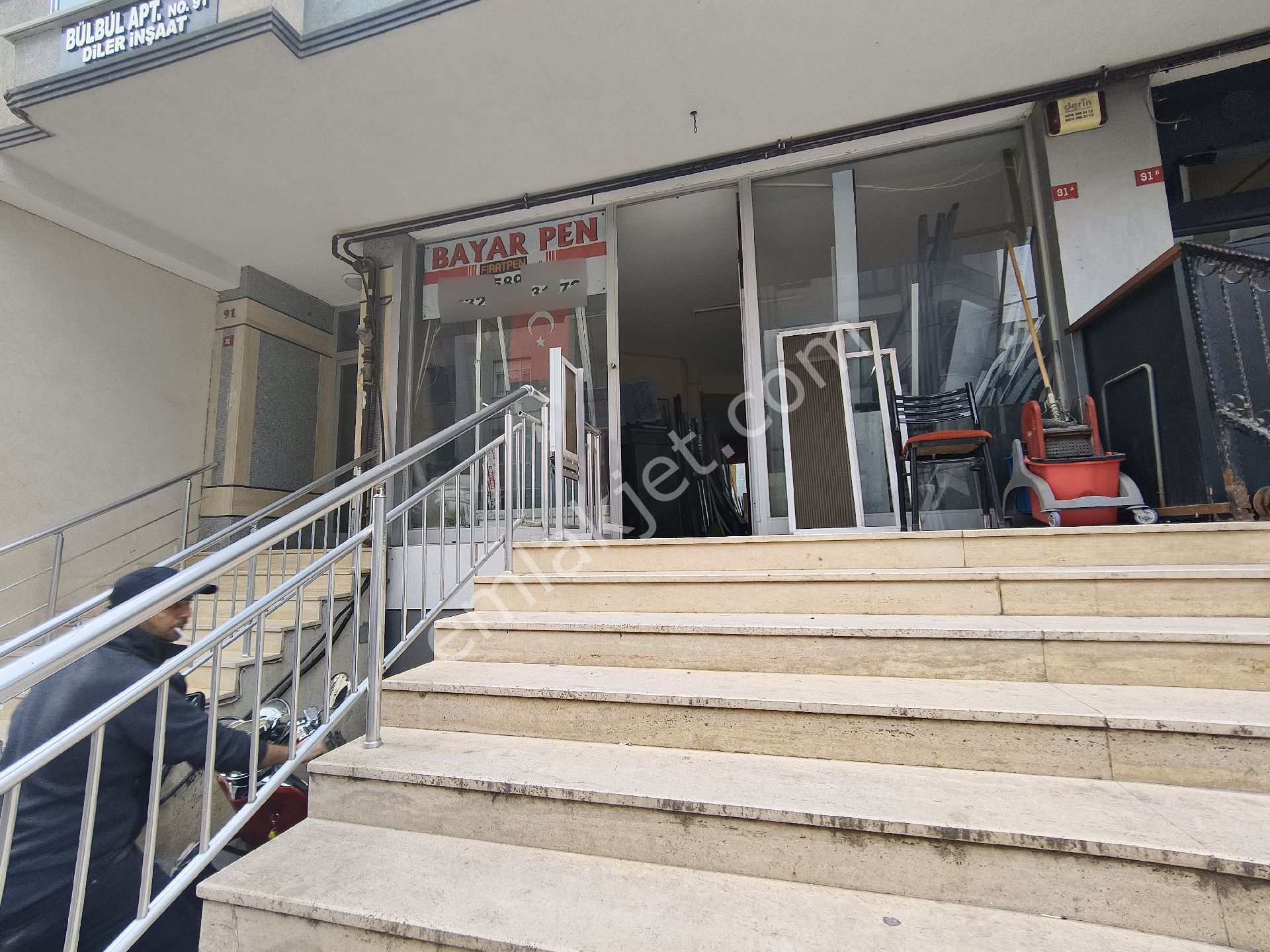 Güneyden Akşemsettin Caddesine Cephe 87m2 Dükkan - Görsel 5