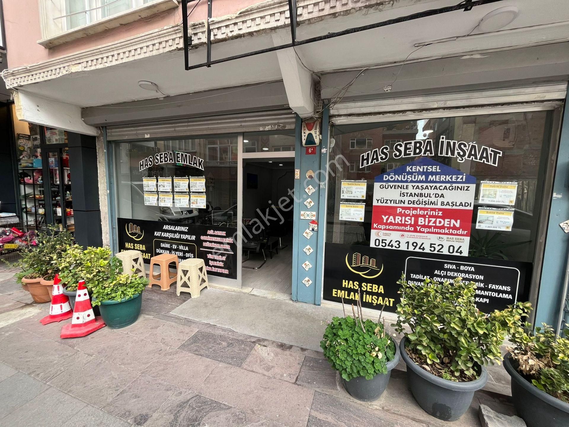 Has Seba'da Sefaköy Merkezde Alt+üst 160m2 Fırsat Satılık Dükkan