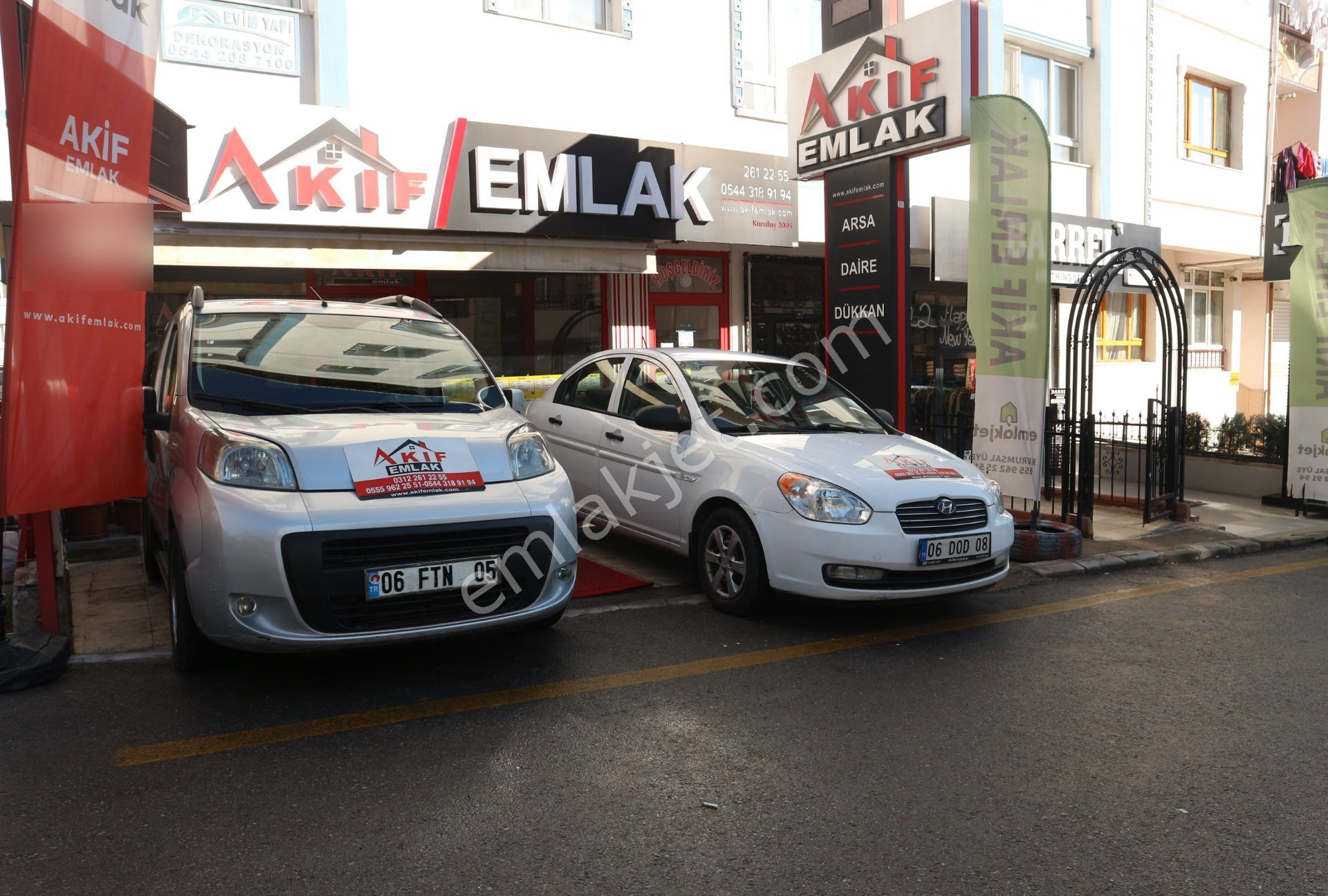 Akif'ten Sincan Plevne'de Cadde Cepheli Satılık Dükkan - Görsel 14