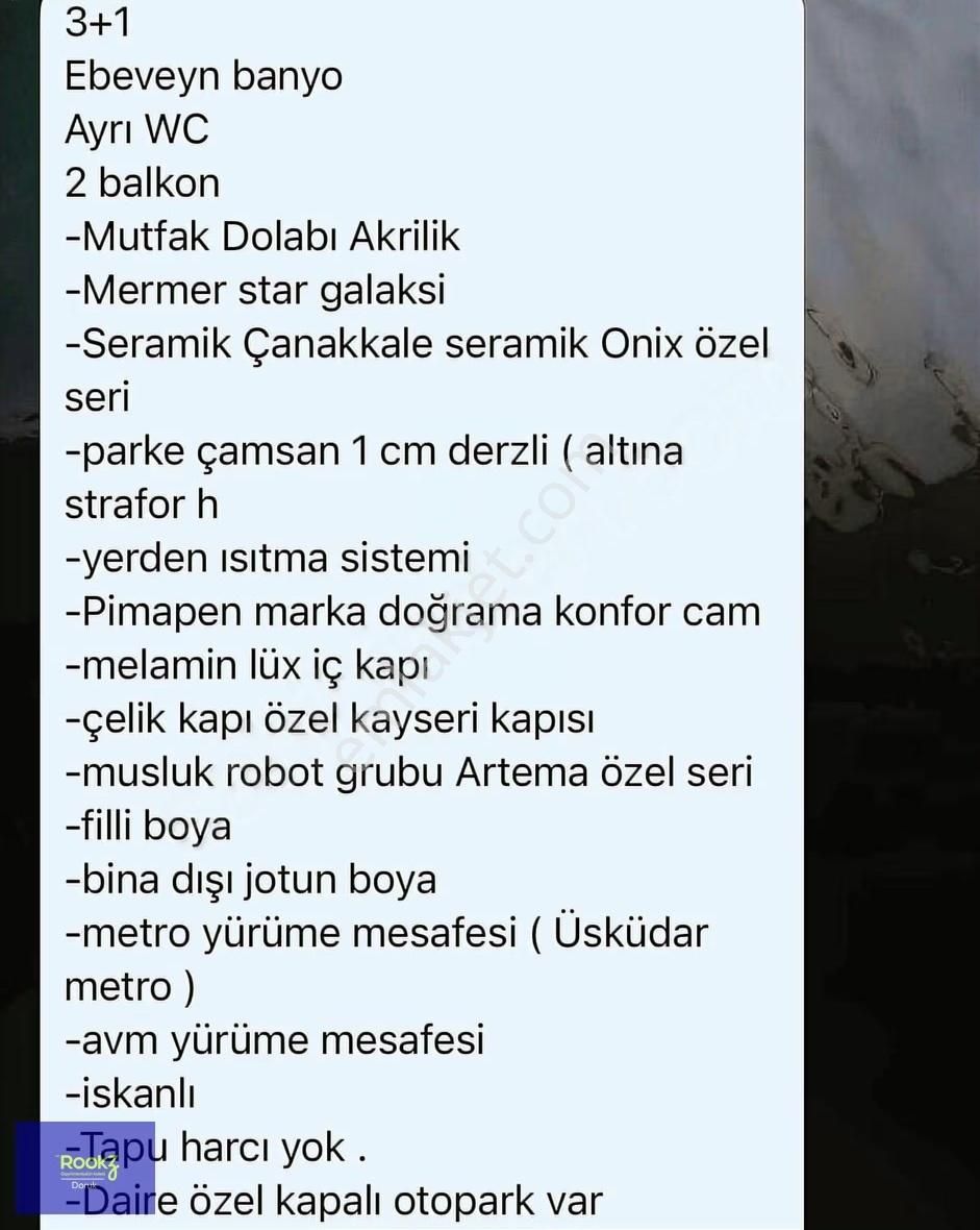 Rookzdoruk'dan Akpınar Mahallesi'nde Metro Dibi, Sıfır,ferah 3+1 - Görsel 19
