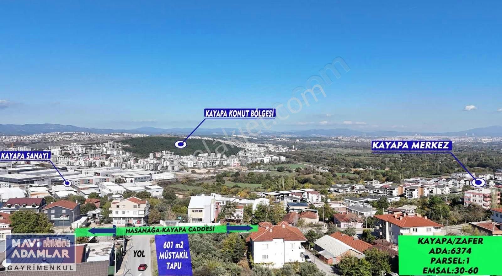 Kayapa Ana Cadde Üzerinde Köşe Parsel Müstakil Tapu Arsa - Görsel 4