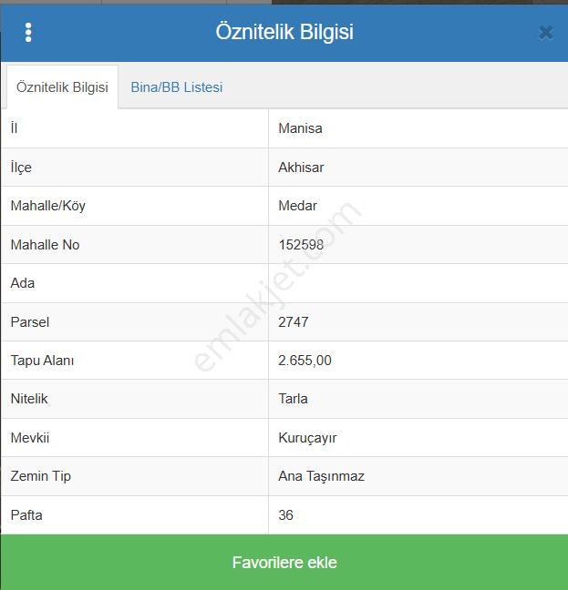 Manisa Akhisar Medarda Satılık 2655 Metrekare Tarla - Görsel 4
