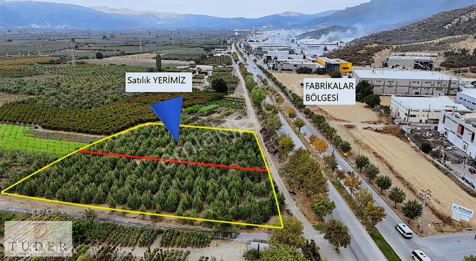 Kestel Barakfakihte 5 Dönüm Tarla Ankara Asfalt'ına Cepheli
