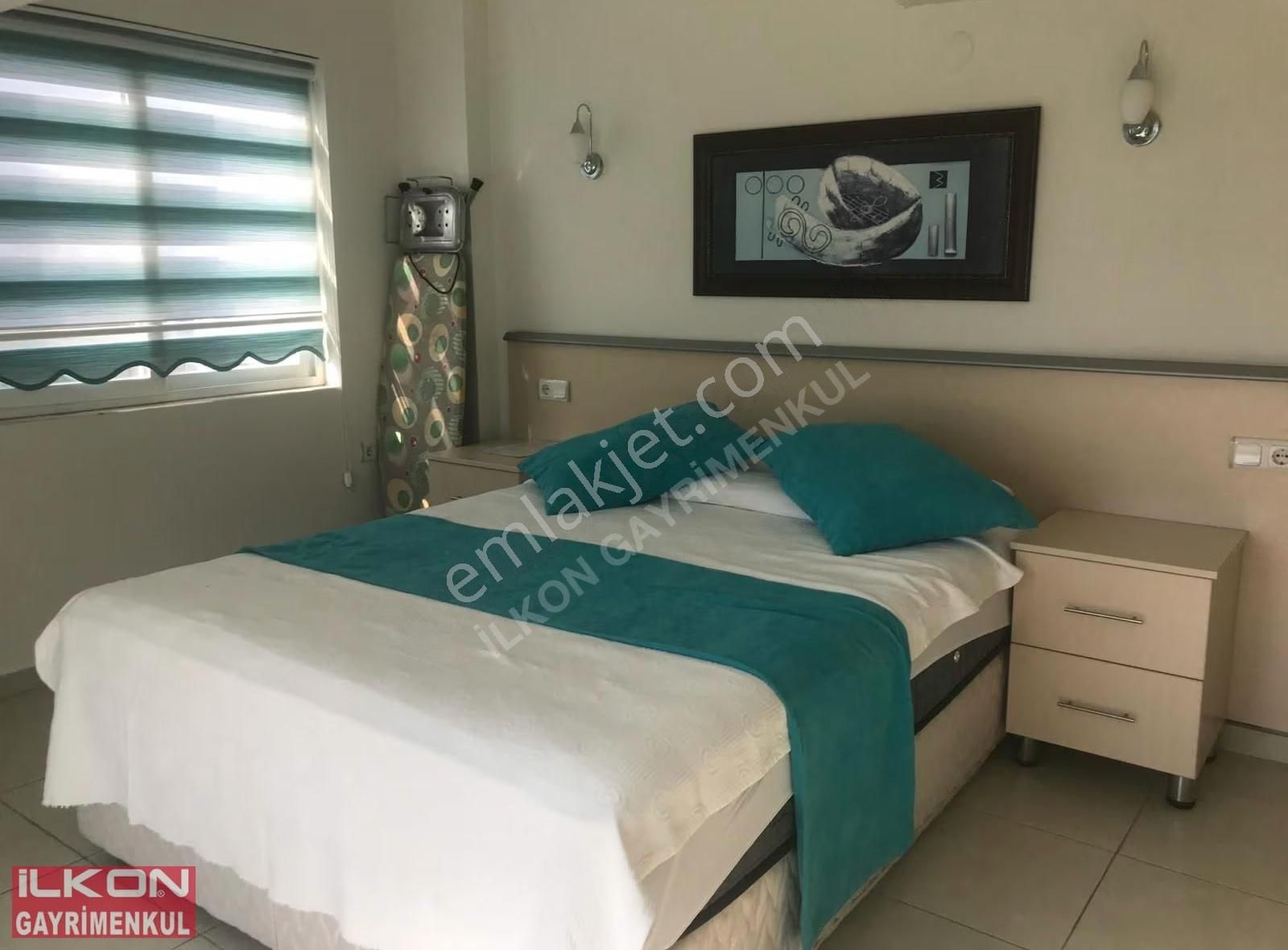 İlkon'dan Foça'da Faturalar Dahil 2+1 Eşyalı Çatı Katı Daire - Görsel 10