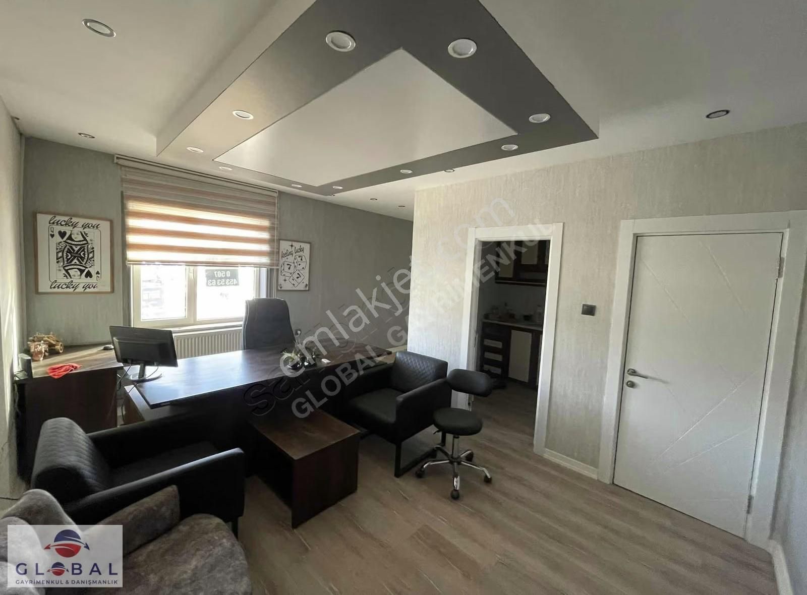 Globalden Şehir Merkezinde Eşyalı Kiralık Ofis - Görsel 6