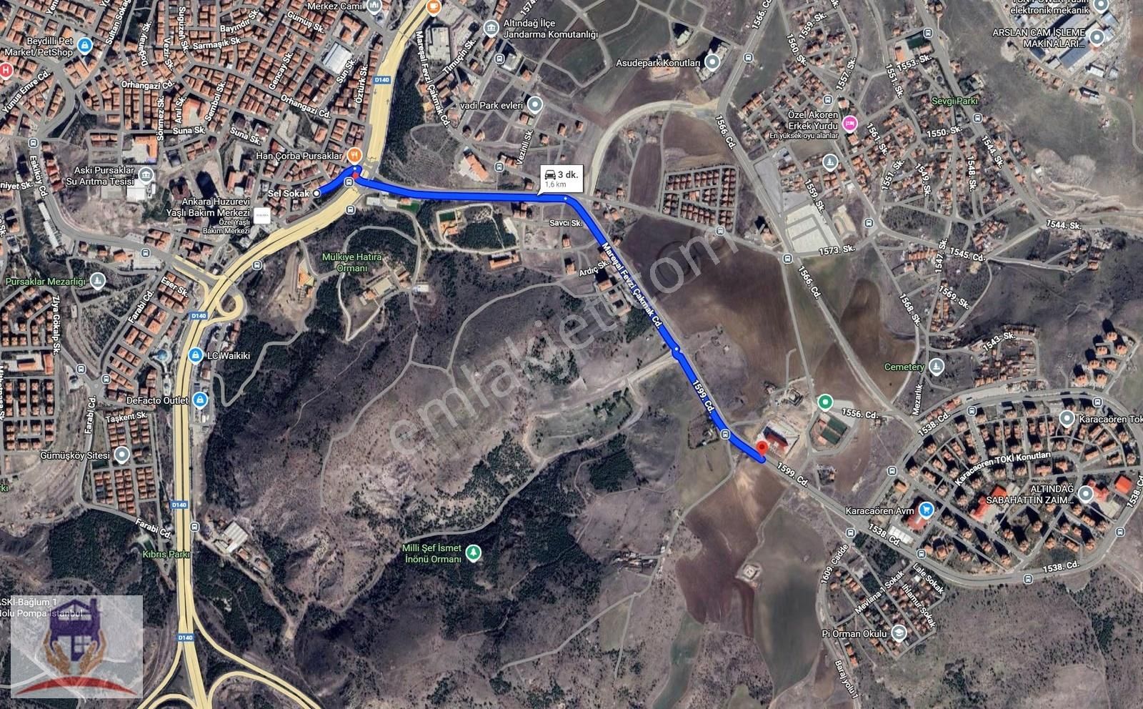 Karacaörende Cadde Cepheli Süper Ticari+ Konut Arsası - Görsel 4