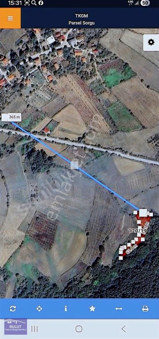 Hükümdar Bulut'tan Kıymetli Yatırım 1.704m2 Tarla.köye Yakın... - Görsel 27