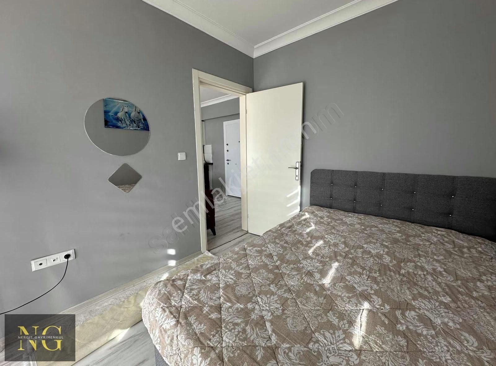 Nergisden Kiralık Site İçi Otoparklı Klimalı 1+1 Daire - Görsel 7