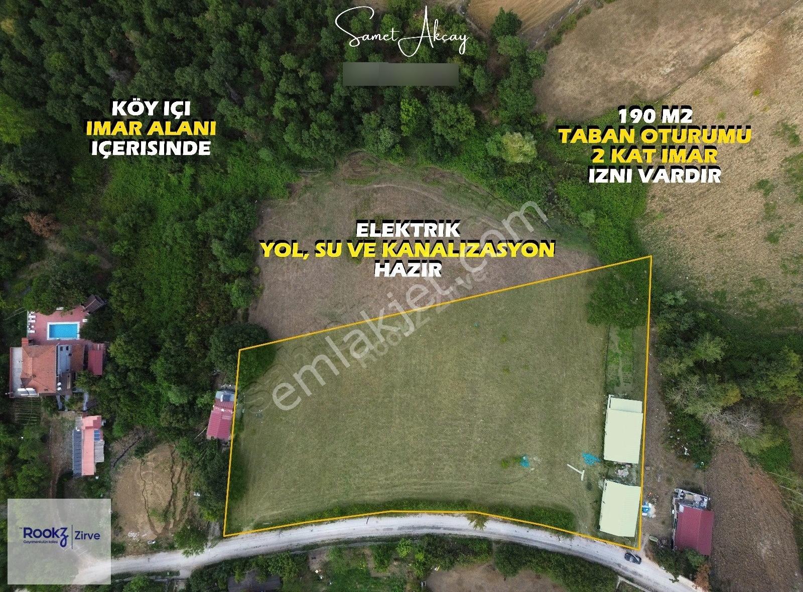 Yalova Kurtköyde Deniz Manzaralı,köy İçi İmarda, 7523m² Arazi - Görsel 3