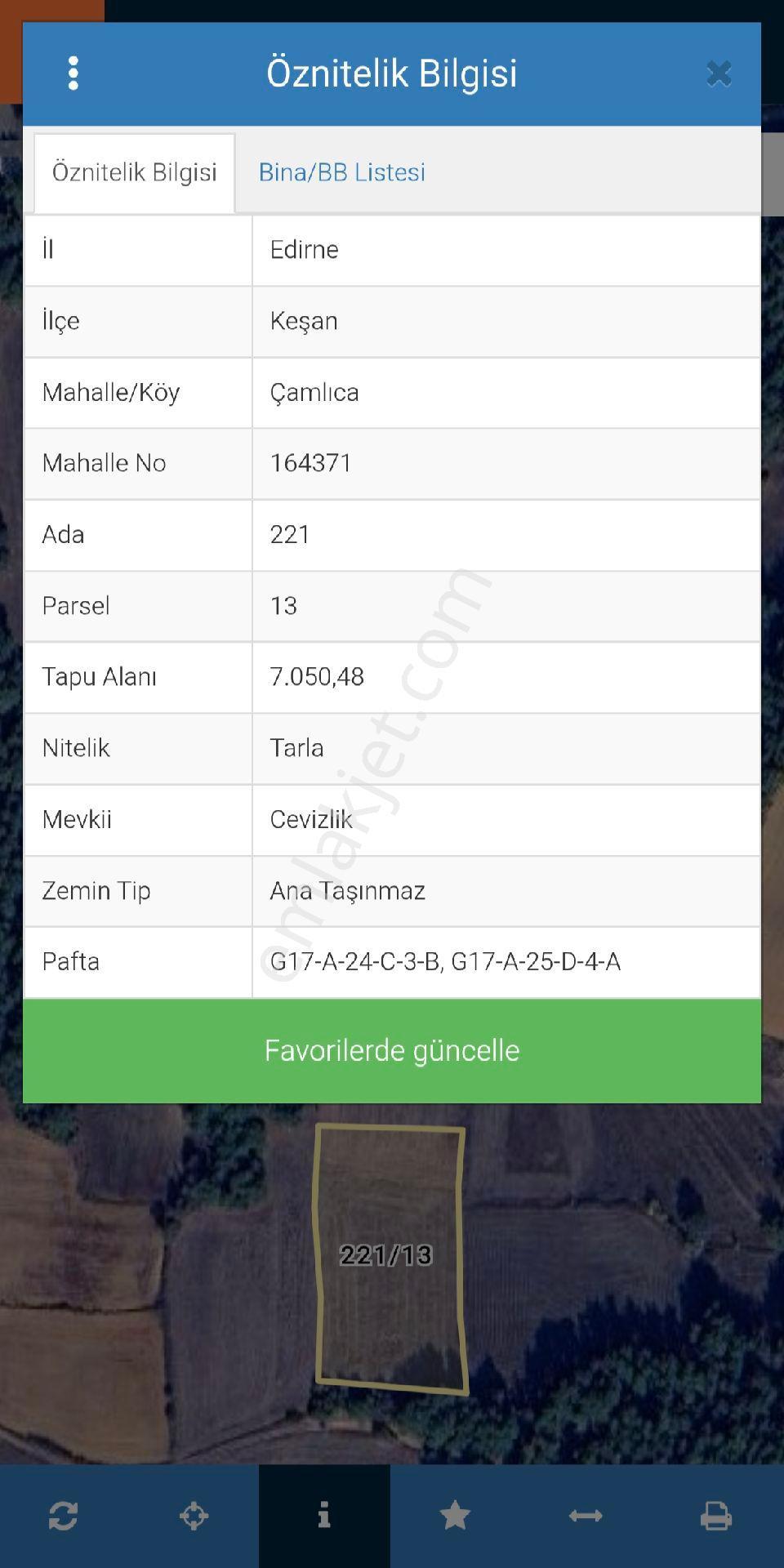 Keşan Çamlıca'da Emsalsiz Fiyata Tek Tapu 7 Dönüm Arazi - Görsel 5