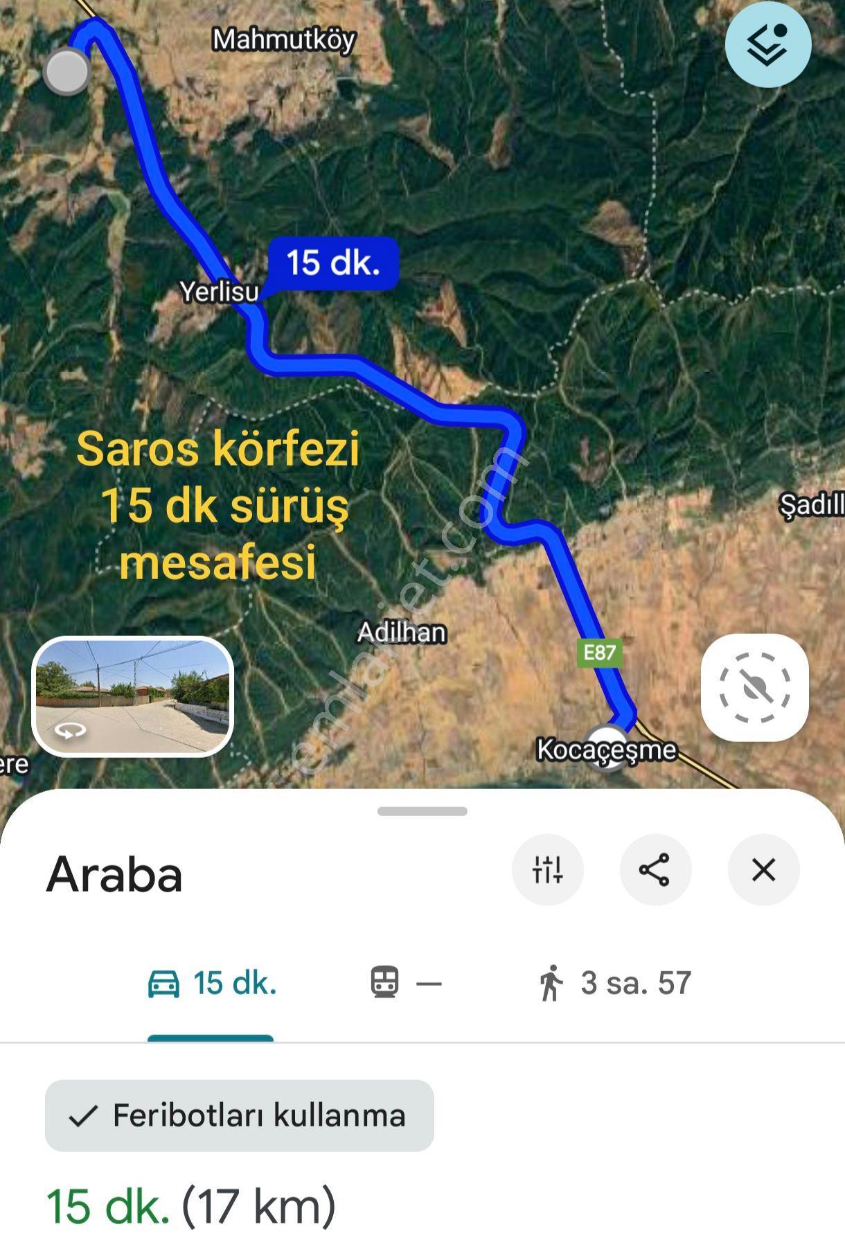 Keşan Çamlıca'da Emsalsiz Fiyata Tek Tapu 7 Dönüm Arazi - Görsel 9