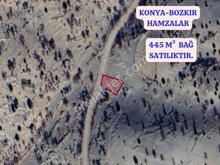 Konya Bozkır Hamzalar Köyünde 445 M² Bağ Satılıktır - Görsel 3