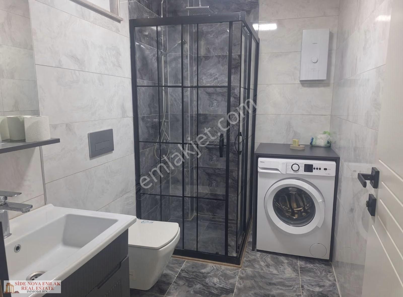 Manavgat Evrenseki Eşyalı 1+1 Satılık Özel Bahçeli Giriş Kat - Görsel 6