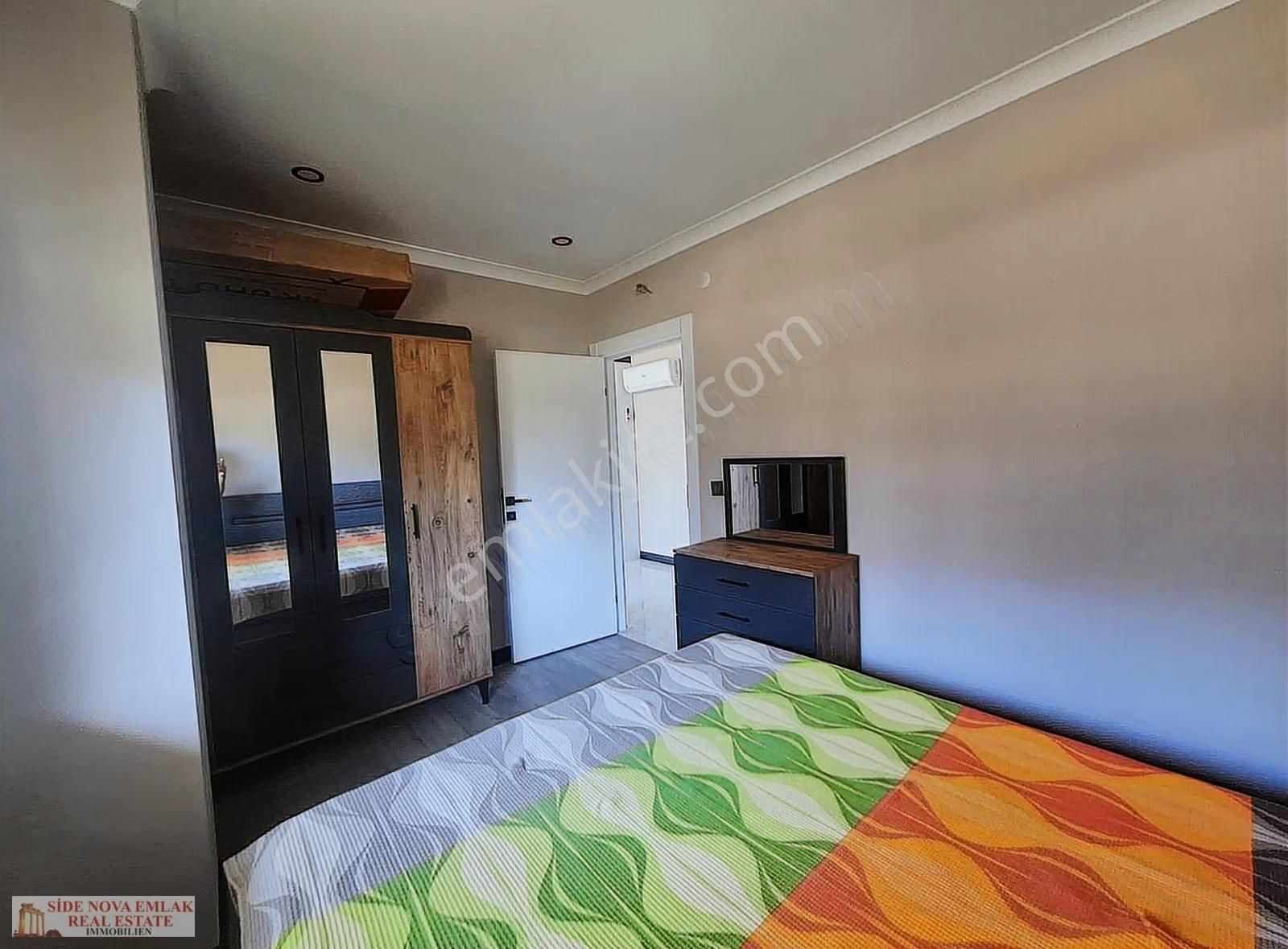 Manavgat Evrenseki Eşyalı 1+1 Satılık Özel Bahçeli Giriş Kat - Görsel 2