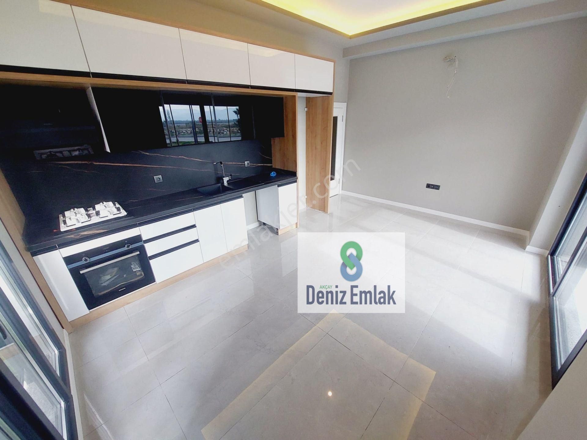 Denizden Akçayda Öncephe Kendine Ait Bahçeli Satılık 1+1 Lüks Daire. - Görsel 8