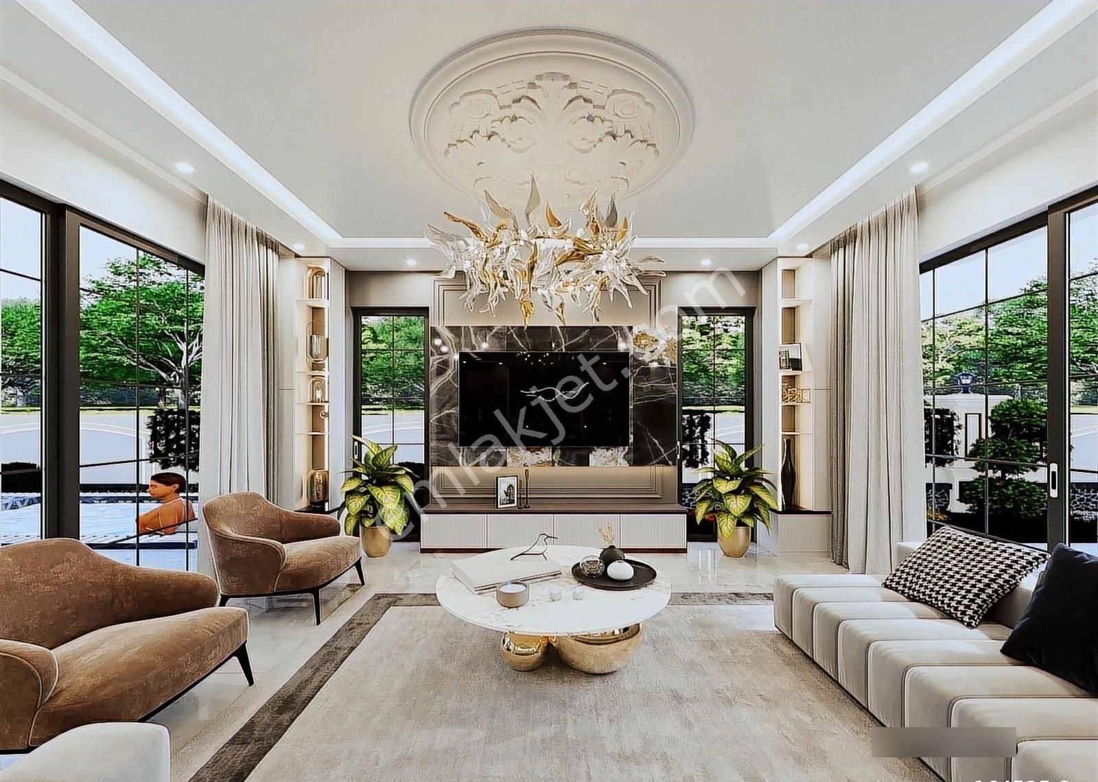 Modern Mimari Wellness Konseptli Havuzlu 5+1 Lüks Villa - Görsel 7
