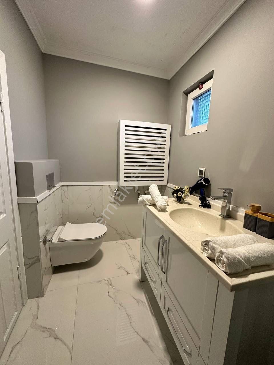 Bursa Merkezde Günlük Kiralık Isıtmalı Havuzlu Muhafazakar Yeşil Panjurlu Villa - Görsel 24