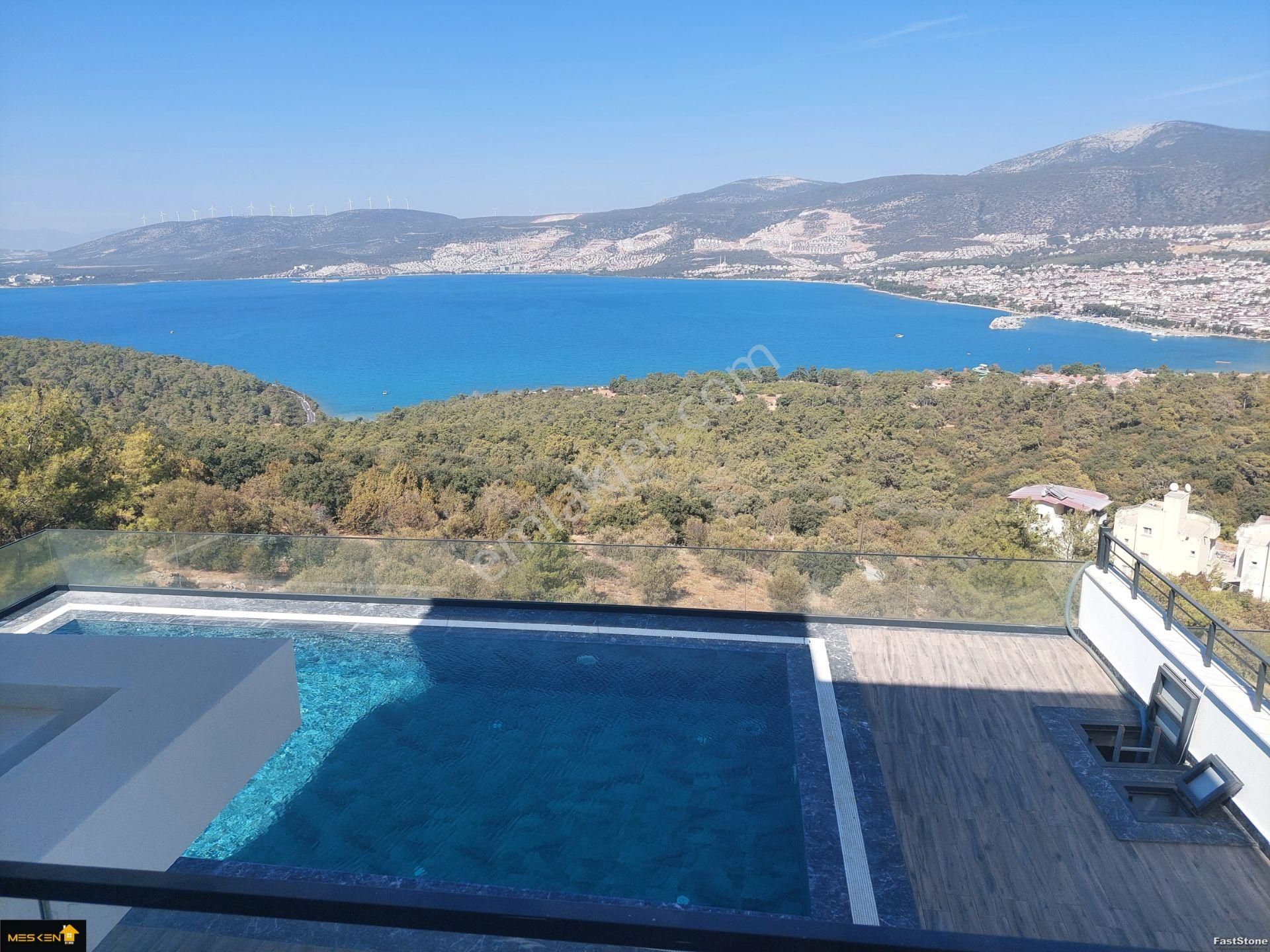 Didim Akbük'de Mavi,sarı Ve Yeşilin En Güzel Tınlarının Buluştuğu Villa!!! - Görsel 16