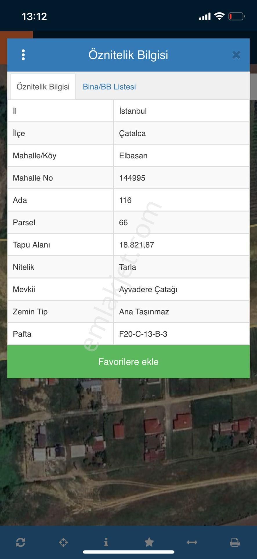 Alban'dan Çatalca Elbasan'da 248 M2 Full Kombine Kullanışlı Arsa - Görsel 11