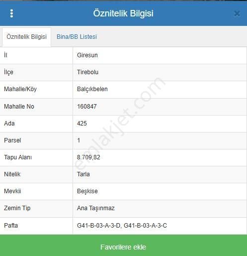 Giresun Tirebolu'da Satılık Arazi - Görsel 21