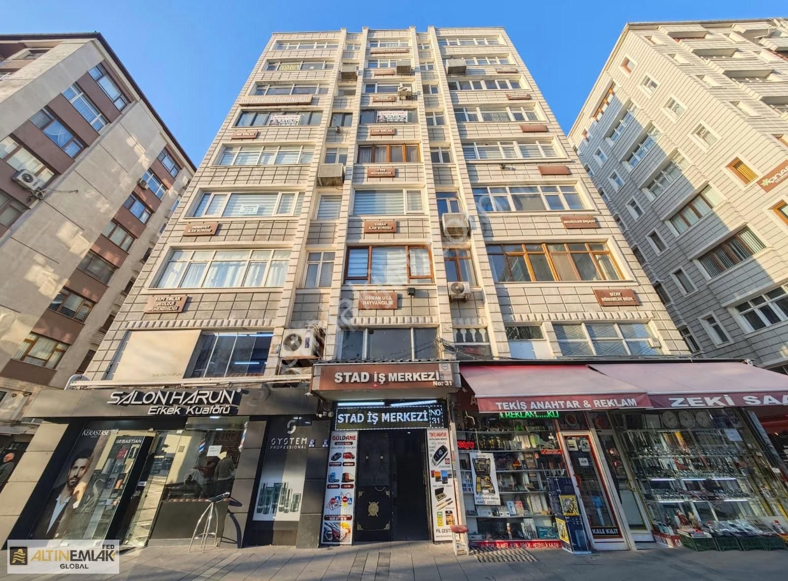 Stad İş Merkezinde Net 20 M2 1+0 Kiralık Ofis