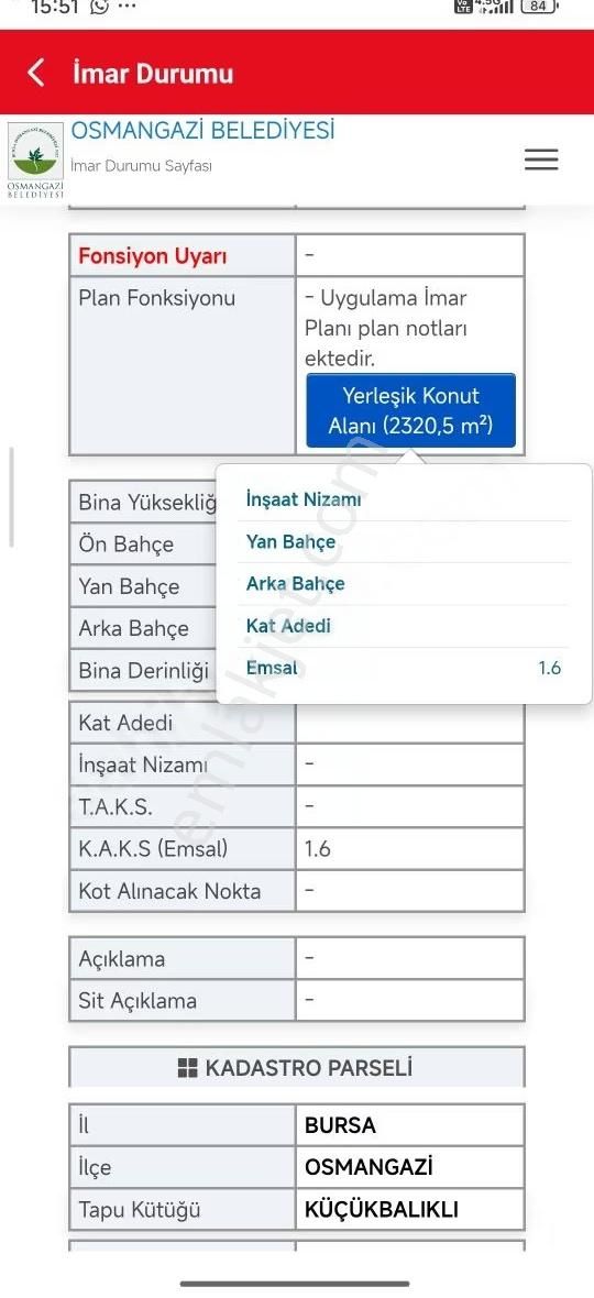 403 M² İmarlı Arsa - Görsel 12