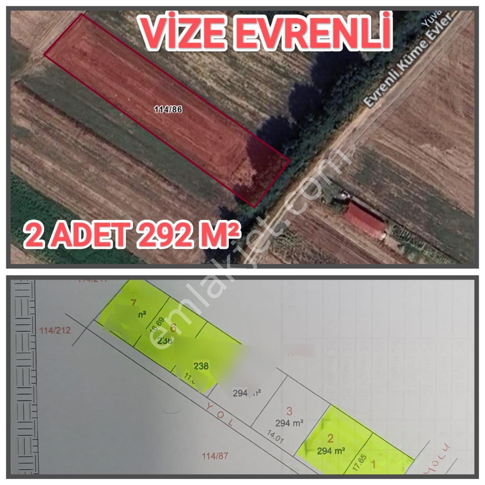Çakıllı Evrenli 114 86 Parselde Satılık 292 M2 - Görsel 2