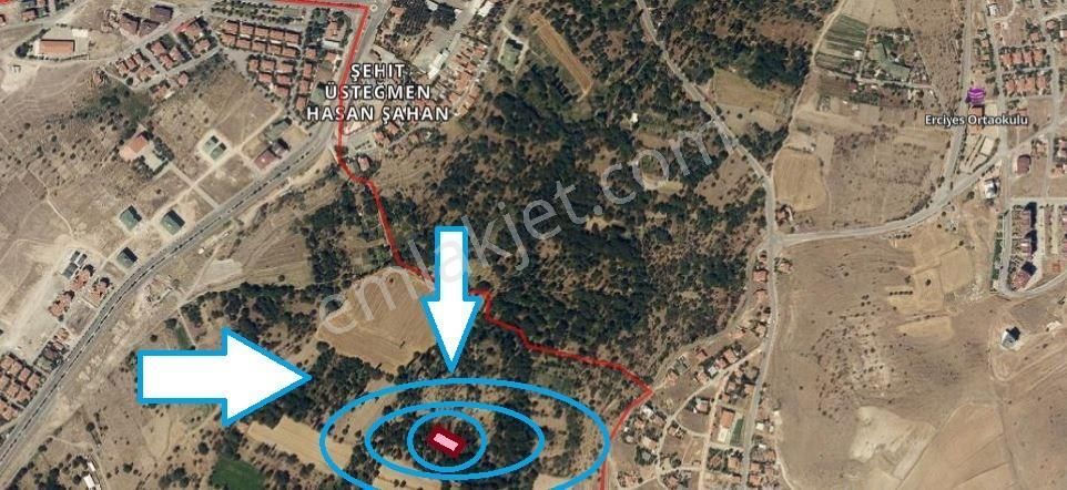 Develi Anadolu Emlaktan Kalealtı Mevkiinde Satılık Bahçe - Görsel 3