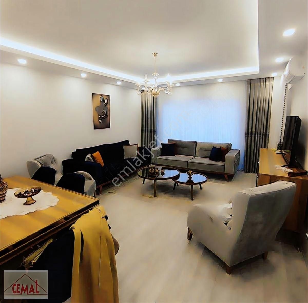 Cemal Emlak Bursa Osmangazi Yunuseli Full Lüx Eşyalı Havuz Otprk - Görsel 16