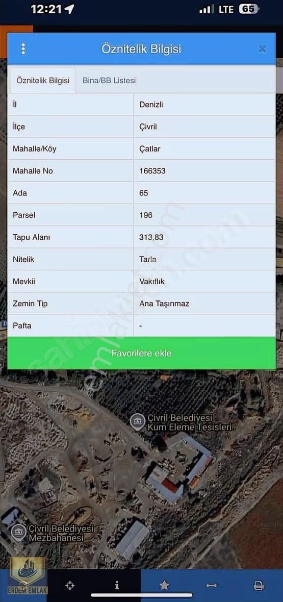 Erdem Emlak Tan Satılık Arsa - Görsel 21