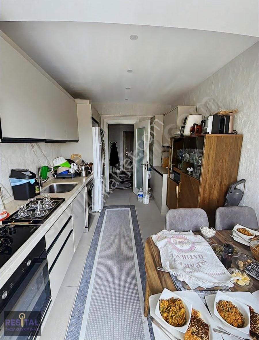 Çanakkale Hamidiye Vizyon Park'ta Deniz & Havuz Manzaralı 2+1 - Görsel 5