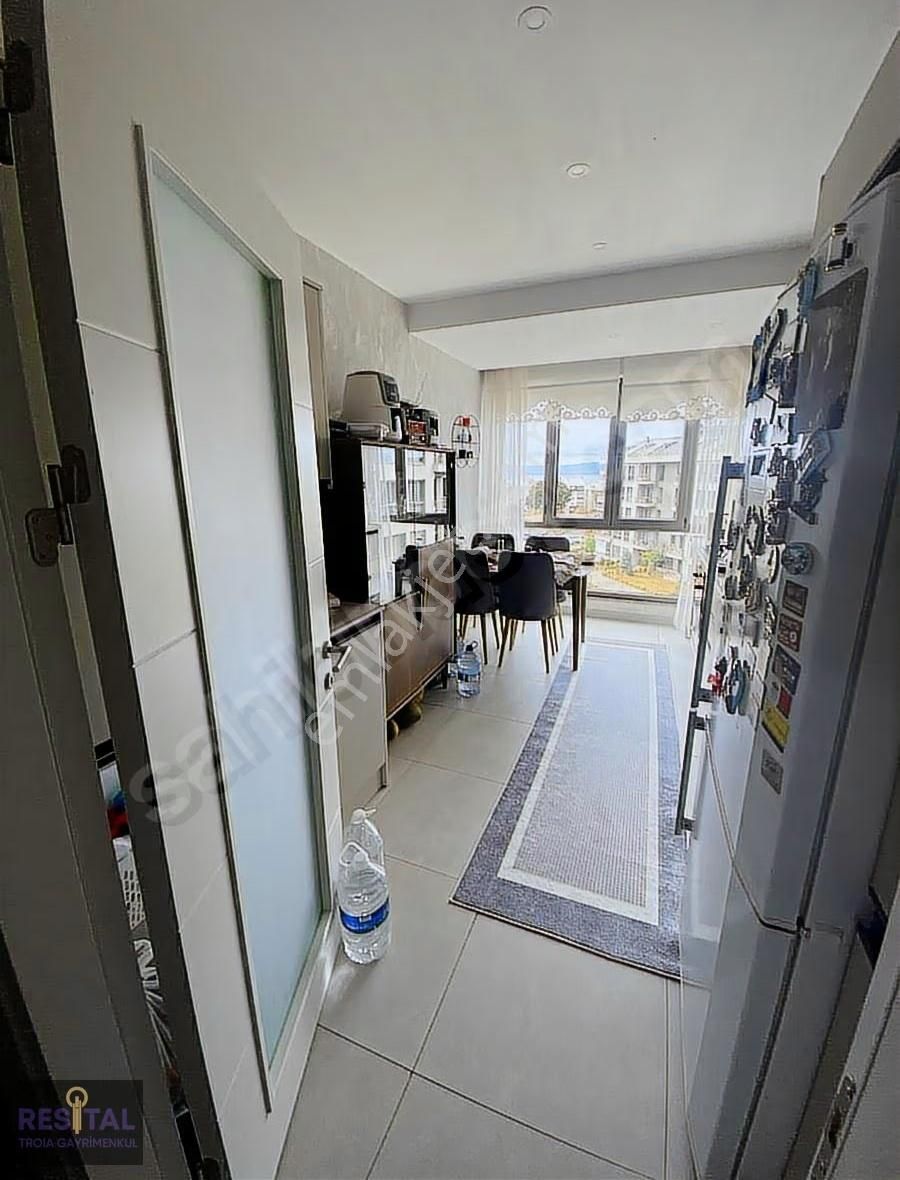 Çanakkale Hamidiye Vizyon Park'ta Deniz & Havuz Manzaralı 2+1 - Görsel 17