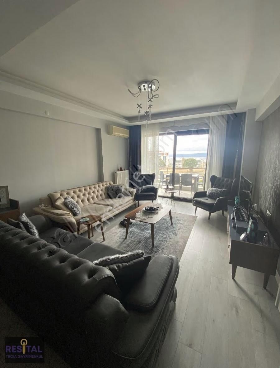 Çanakkale Hamidiye Vizyon Park'ta Deniz & Havuz Manzaralı 2+1 - Görsel 6