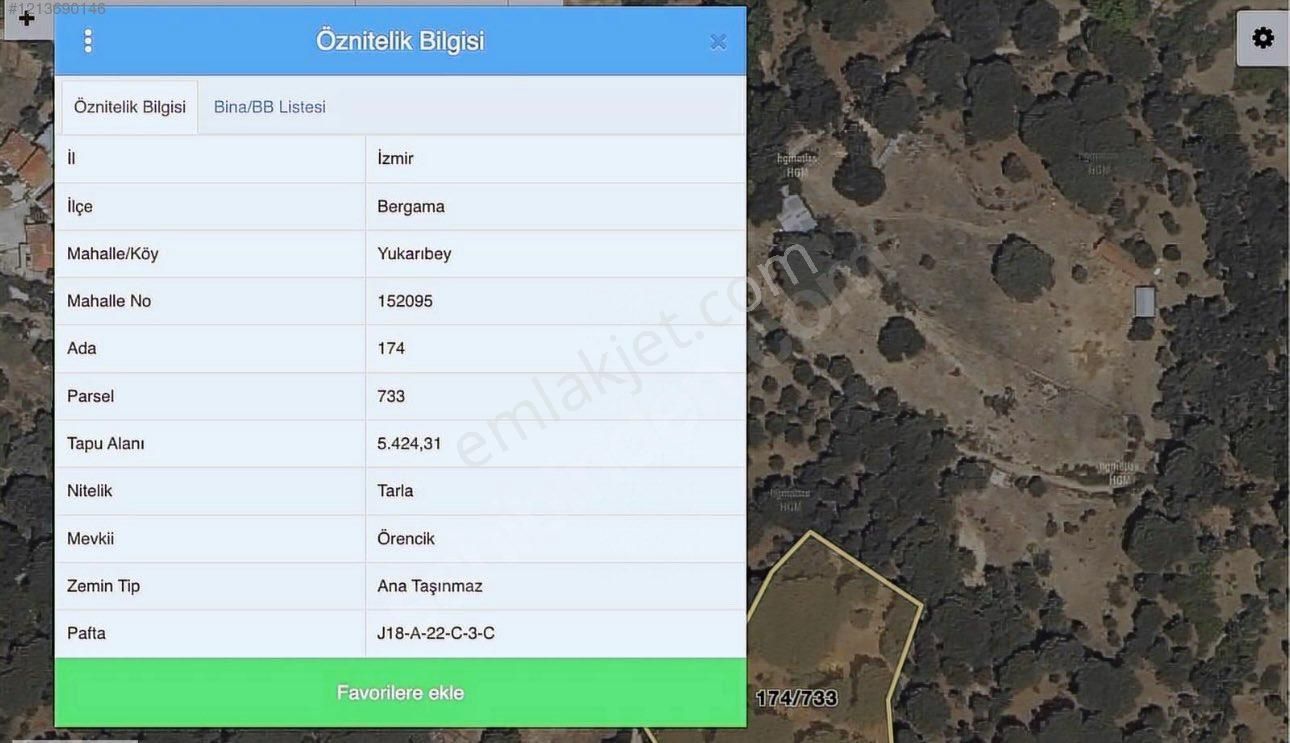 Kozak Yukarıbey’de İyi Konumda Büyük Parsel Arazi - Görsel 10