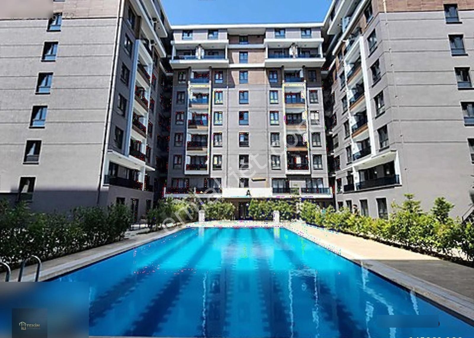 Tekin'den Görükle Merkezde Havuzlu Site 2+1 Arakat Satılık Daire