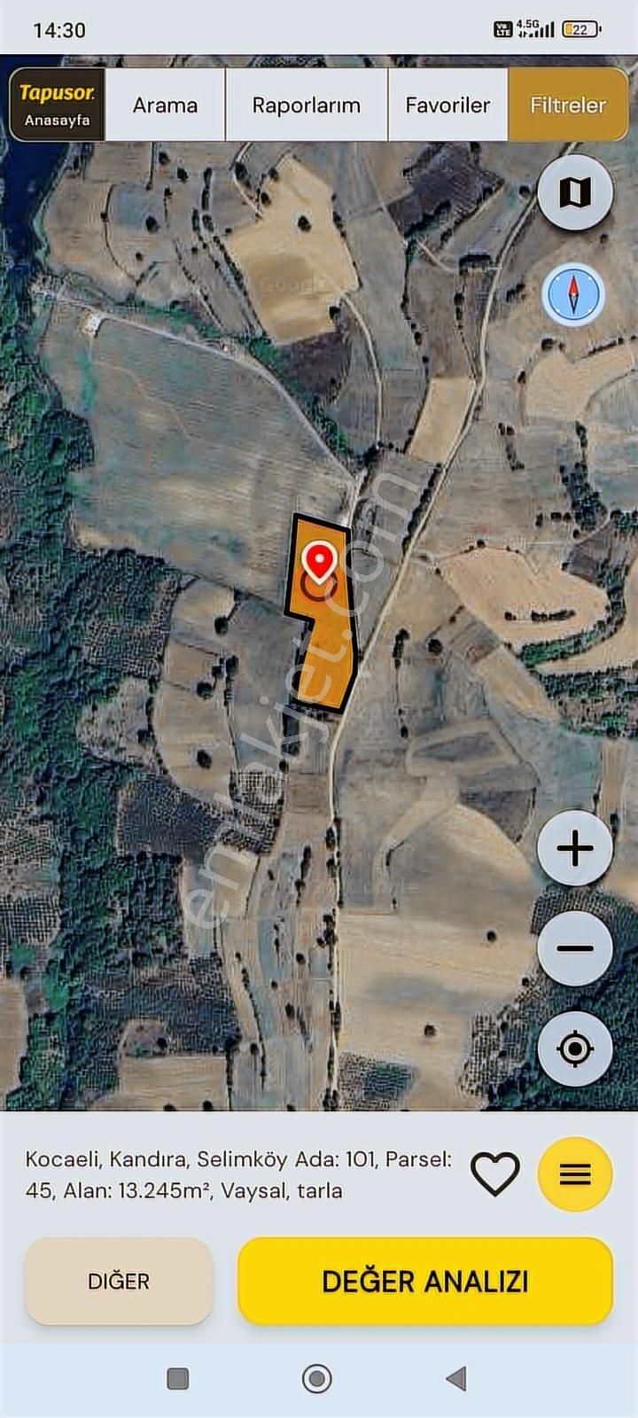 Baraj Manzaralı Tarla Sizi Bekliyor Kaçırılmaz Fırsat - Görsel 18